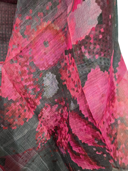 Semi Stitched Chanderi Casual Suitset VISHAL KAPUR