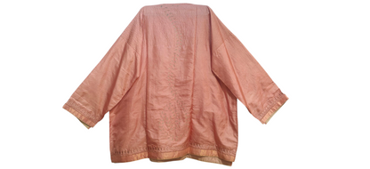 Semi Stitched silk cutwork applique Short Tunic