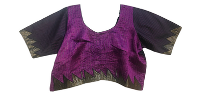 Semistitched Chanderi Ɓlouse