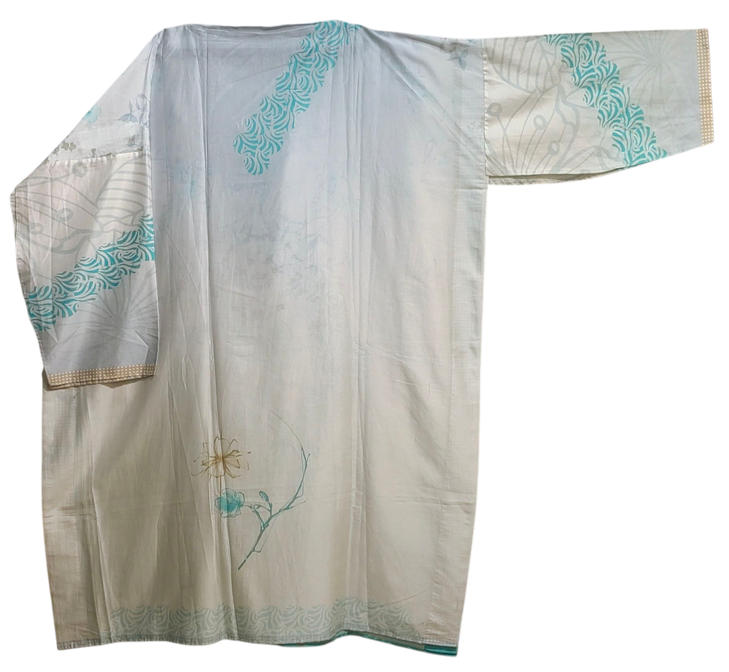 Semi Stitched Chanderi Kurta