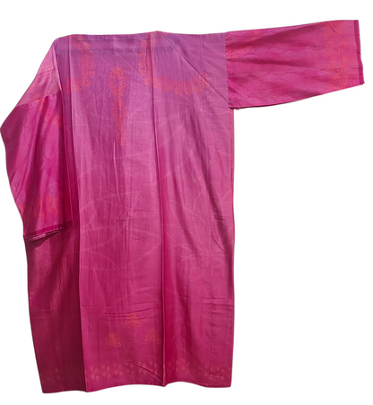 Semi Stitched Chanderi Casual Suitset