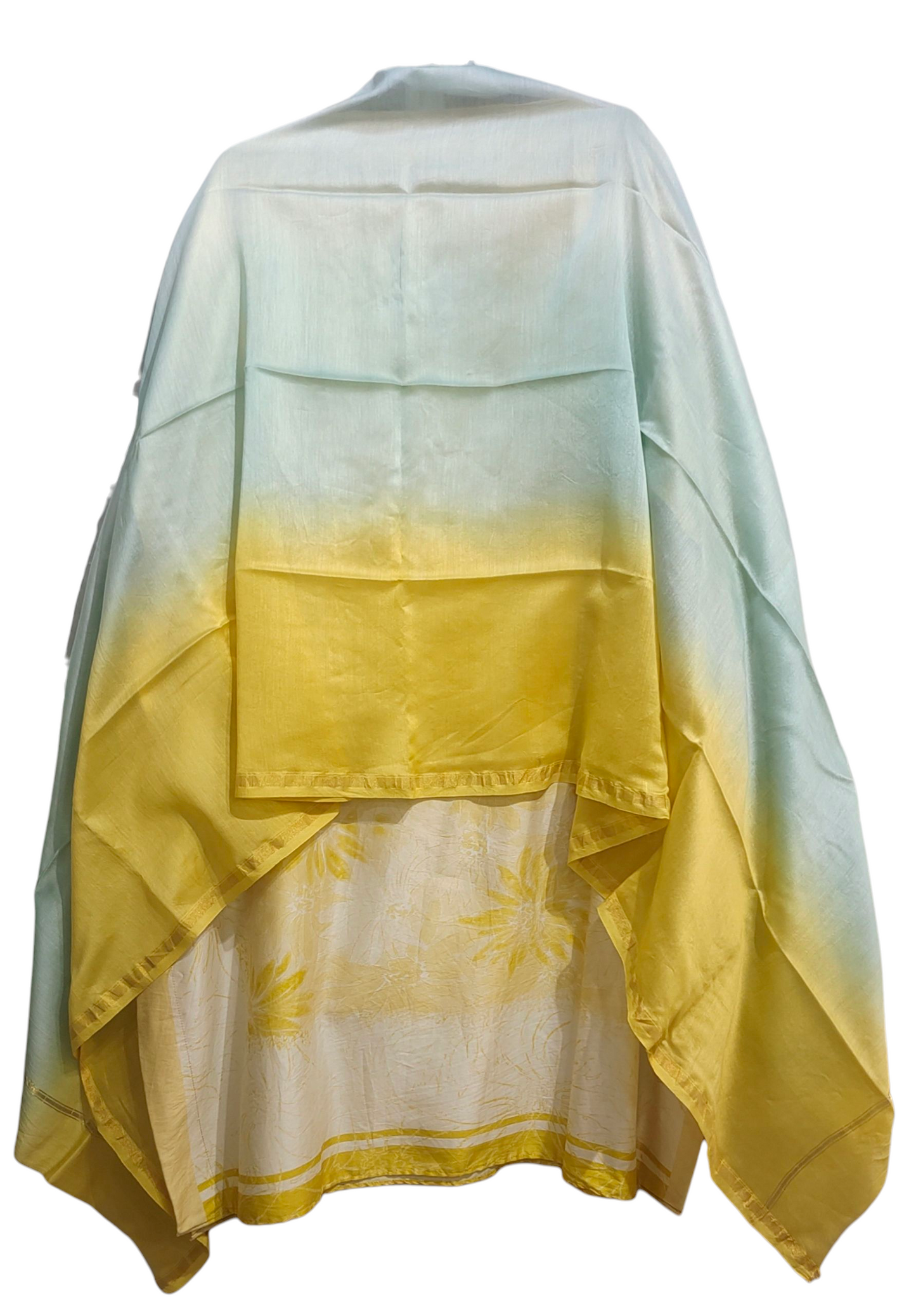 Semi Stitched Chanderi Casual Suitset