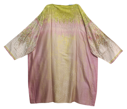 Semi Stitched Chanderi Casual Suitset