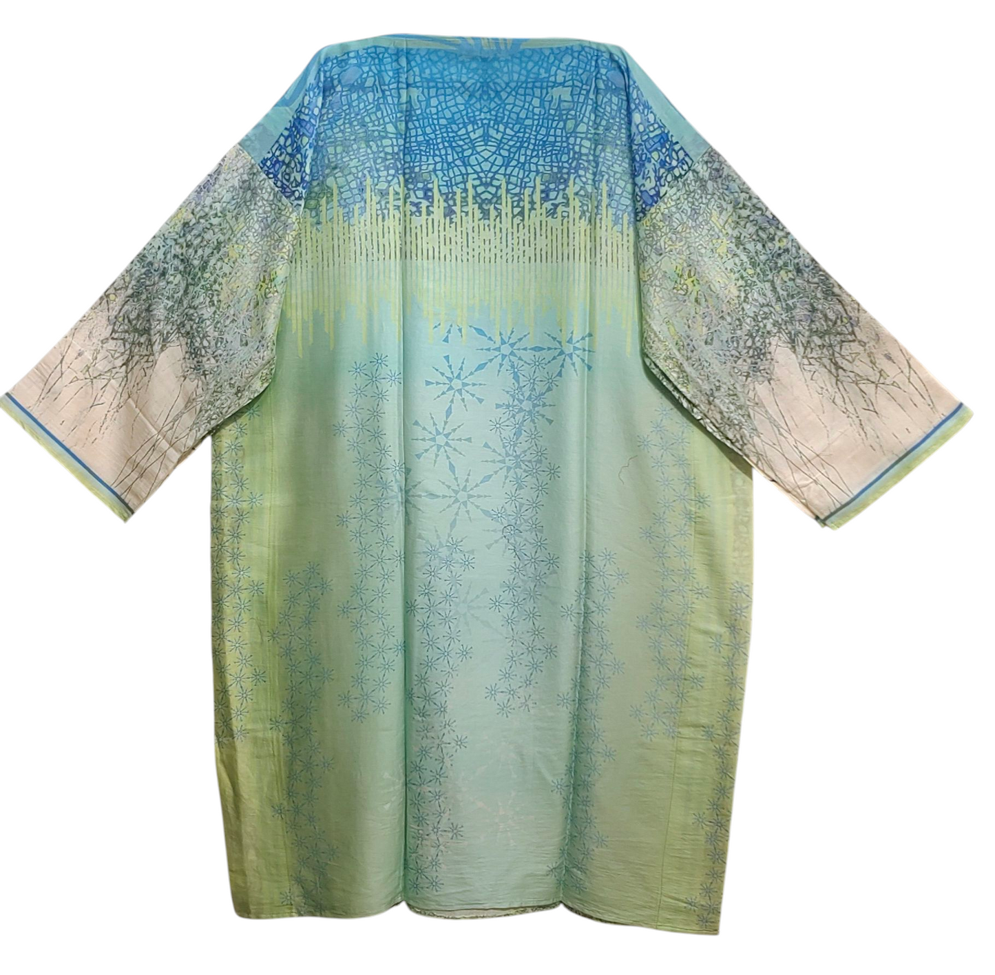 Semi Stitched Chanderi Kurta