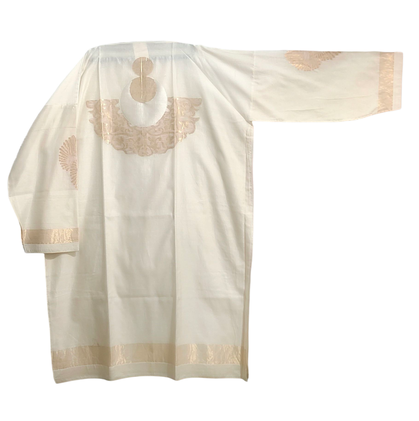 Semi Stitched Formal chanderi Suitset