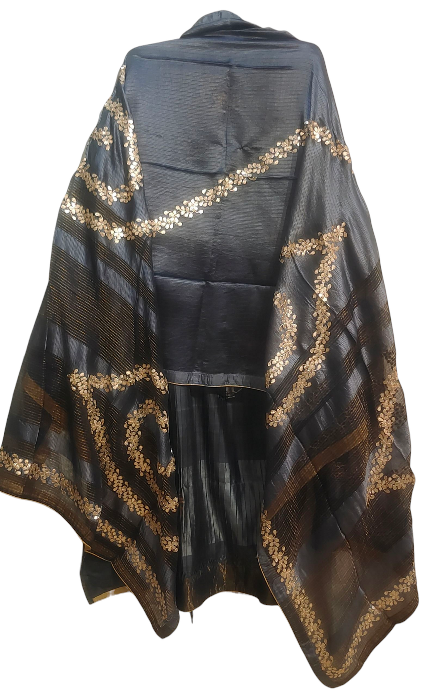 Semi Stitched Formal chanderi Suitset