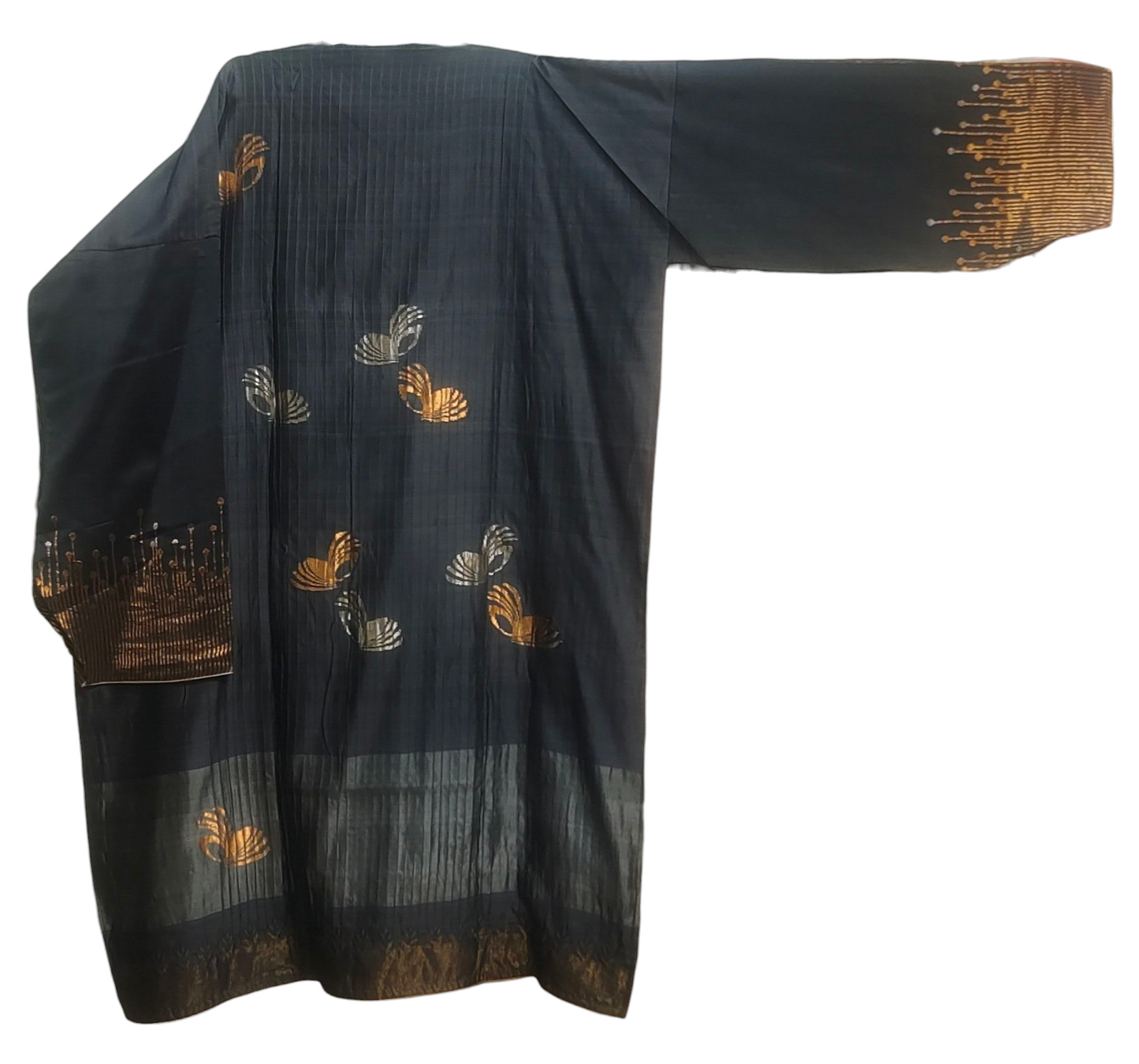 Semi Stitched Formal chanderi Suitset