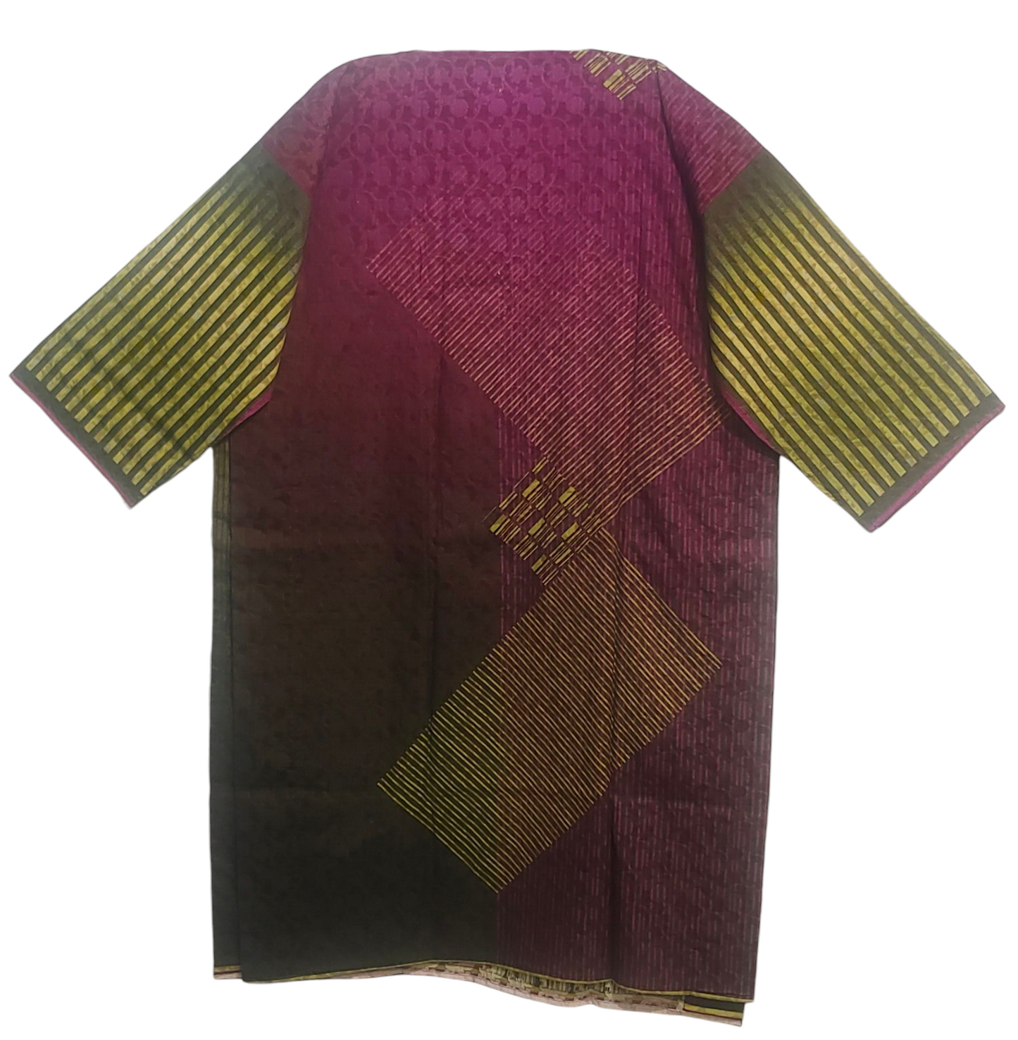 Semi Stitched Chanderi Casual Suitset
