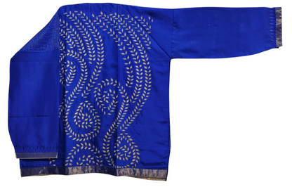 Semi Stitched silk cutwork applique Short Tunic