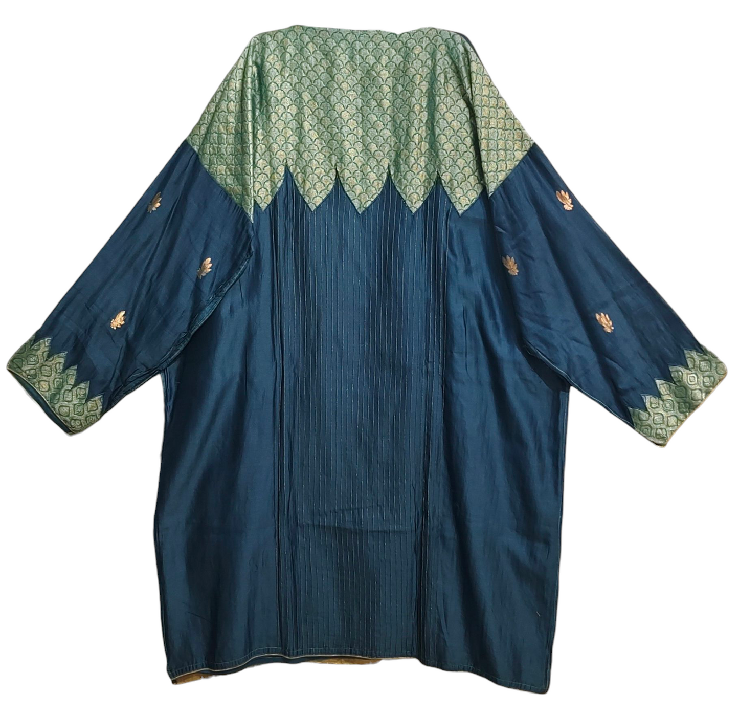 Semi Stitched Formal chanderi Suitset