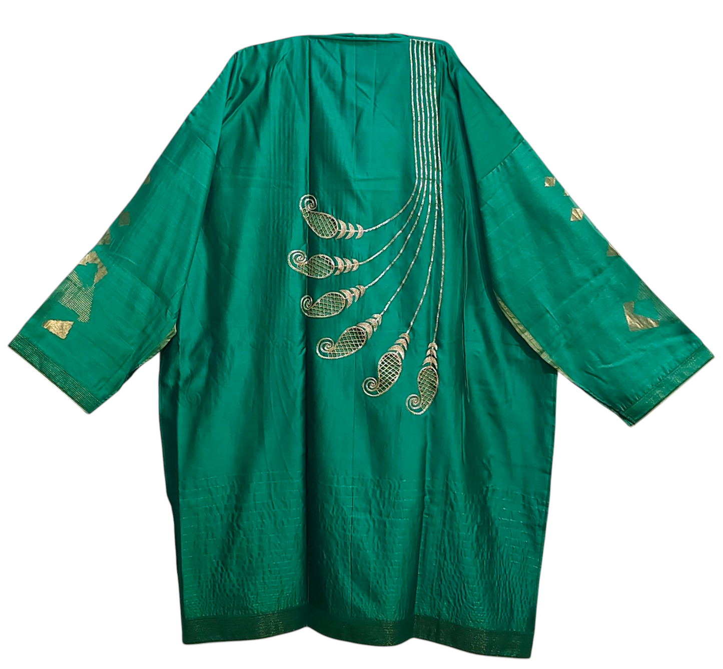 Semi Stitched Formal chanderi Suitset
