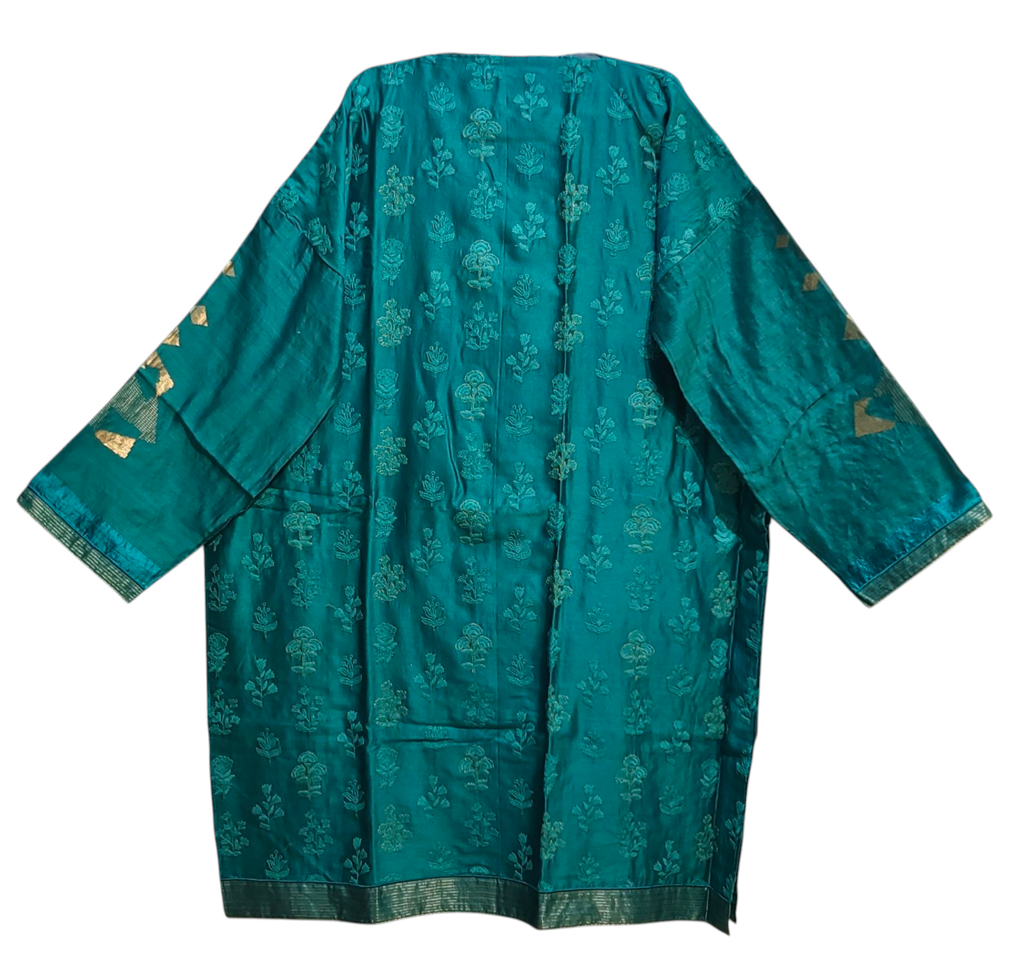 Semi Stitched Formal chanderi Suitset