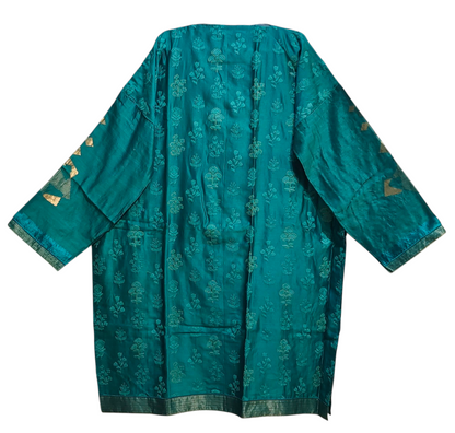 Semi Stitched Formal chanderi Suitset