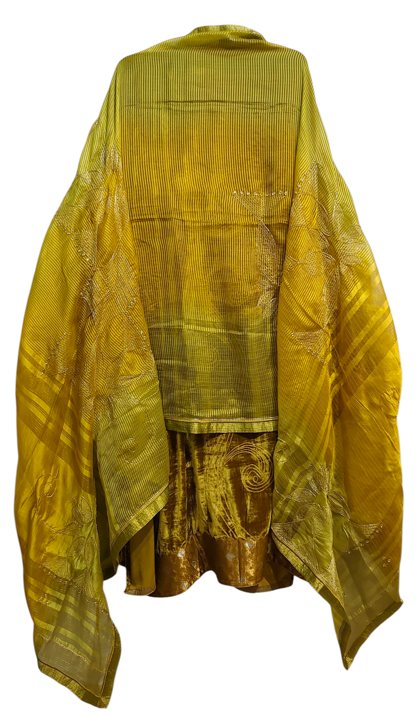 Semi Stitched Formal velvet Suitset