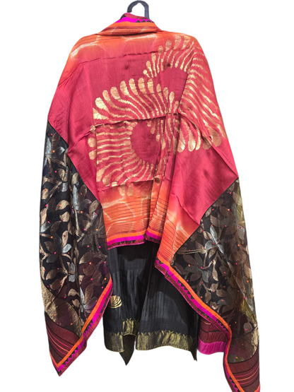 Semi Stitched Formal Chanderi Suitset