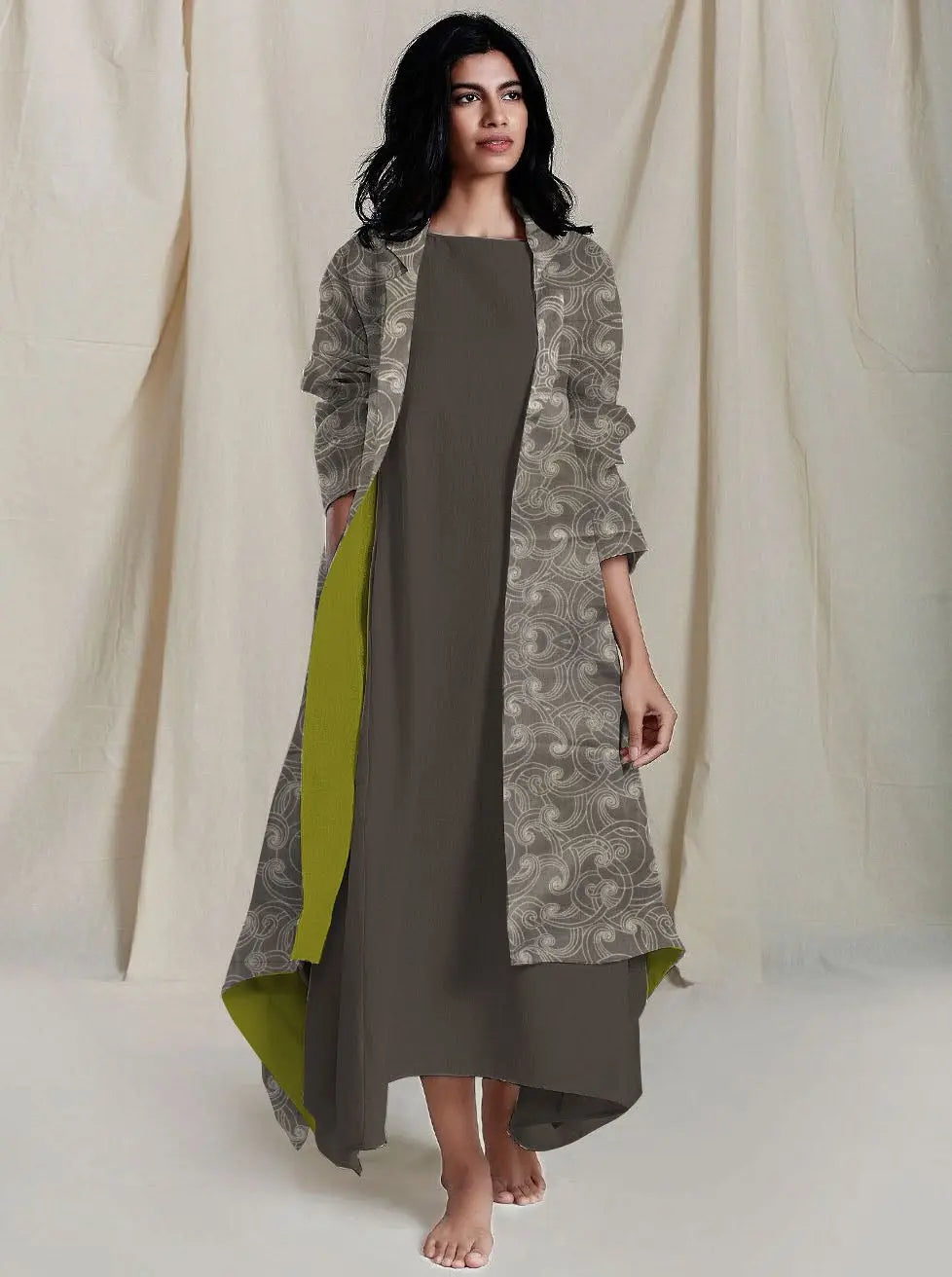 Pure silk printed Crepe (VKYD22JAN23) - VISHAL KAPUR