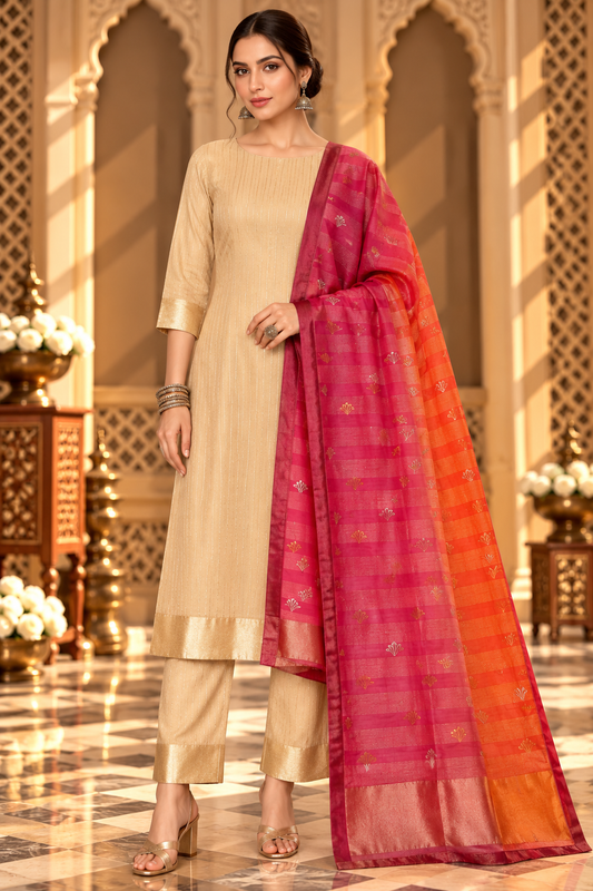 Formal Chanderi  Dupatta