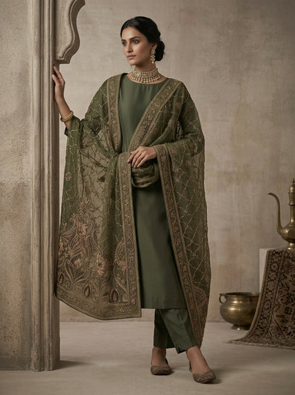 Formal Made to Order Embroidered Dupatta