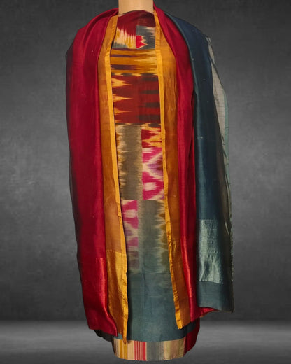 Semistitched Casual suitset(VKSK01CAS161c) - VISHAL KAPUR