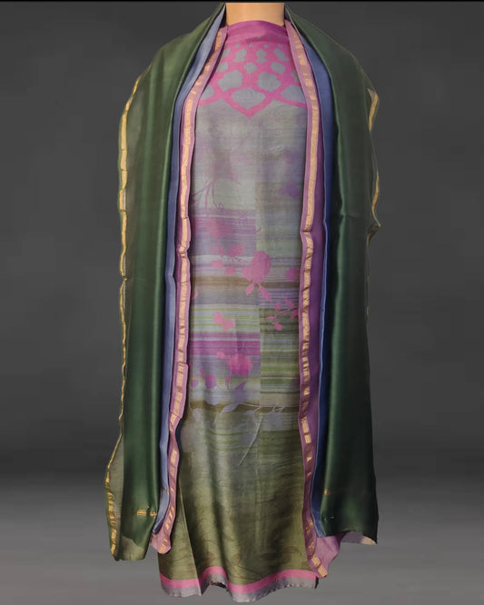 Semistitched Casual suitset(VKSK01CAS98c) - VISHAL KAPUR
