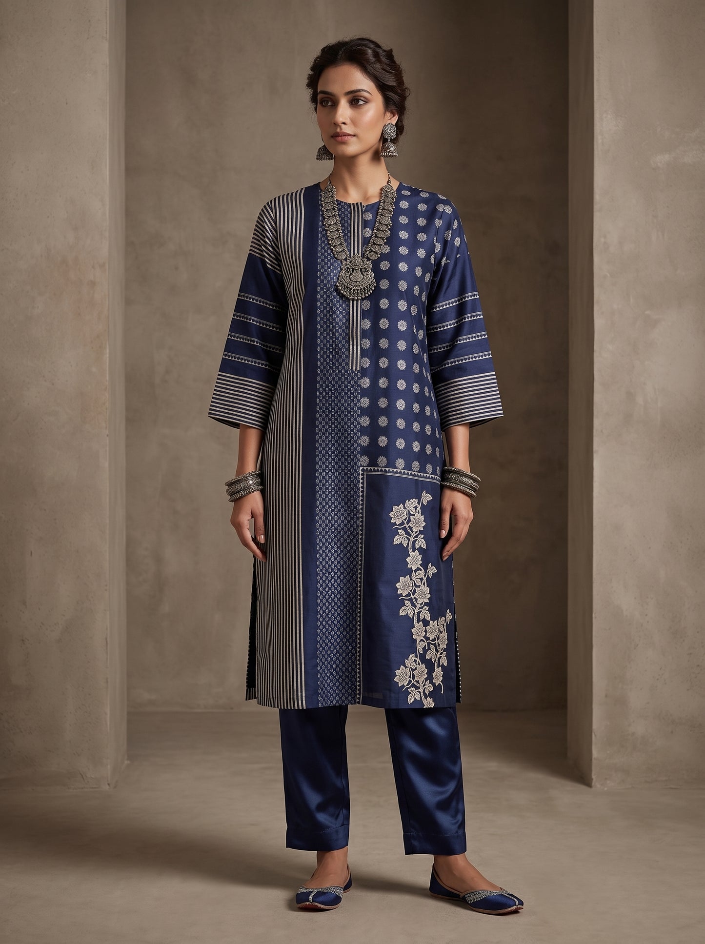 Semi Stitched Casual kurta