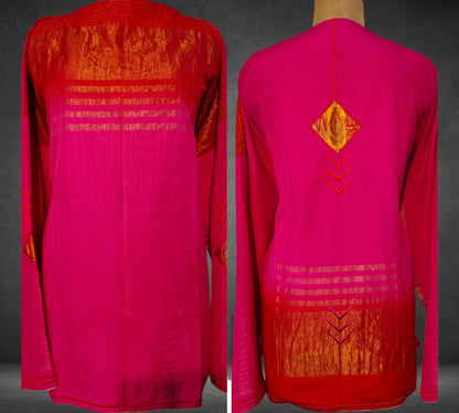 Stitched Short Tunic (VKST01MAY358) - VISHAL KAPUR