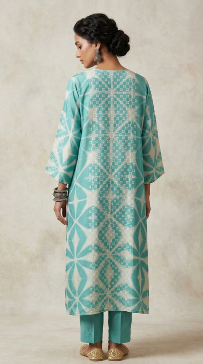 Semi Stitched Cotton lawn kurta