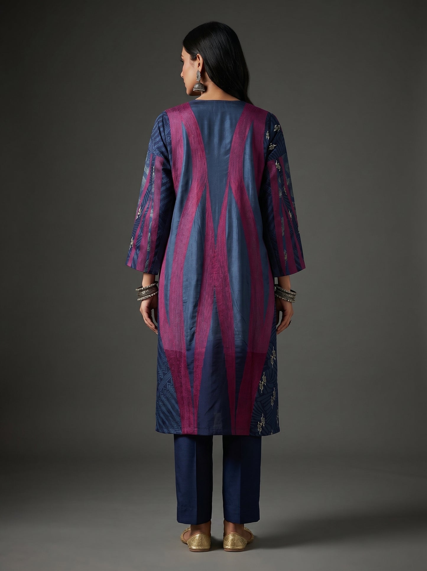 Semi Stitched Cotton Smart Casual kurta