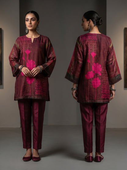 Semi Stitched linen kota Short Tunic
