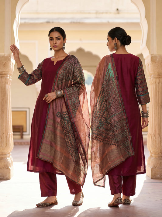 Formal Chanderi Dupatta