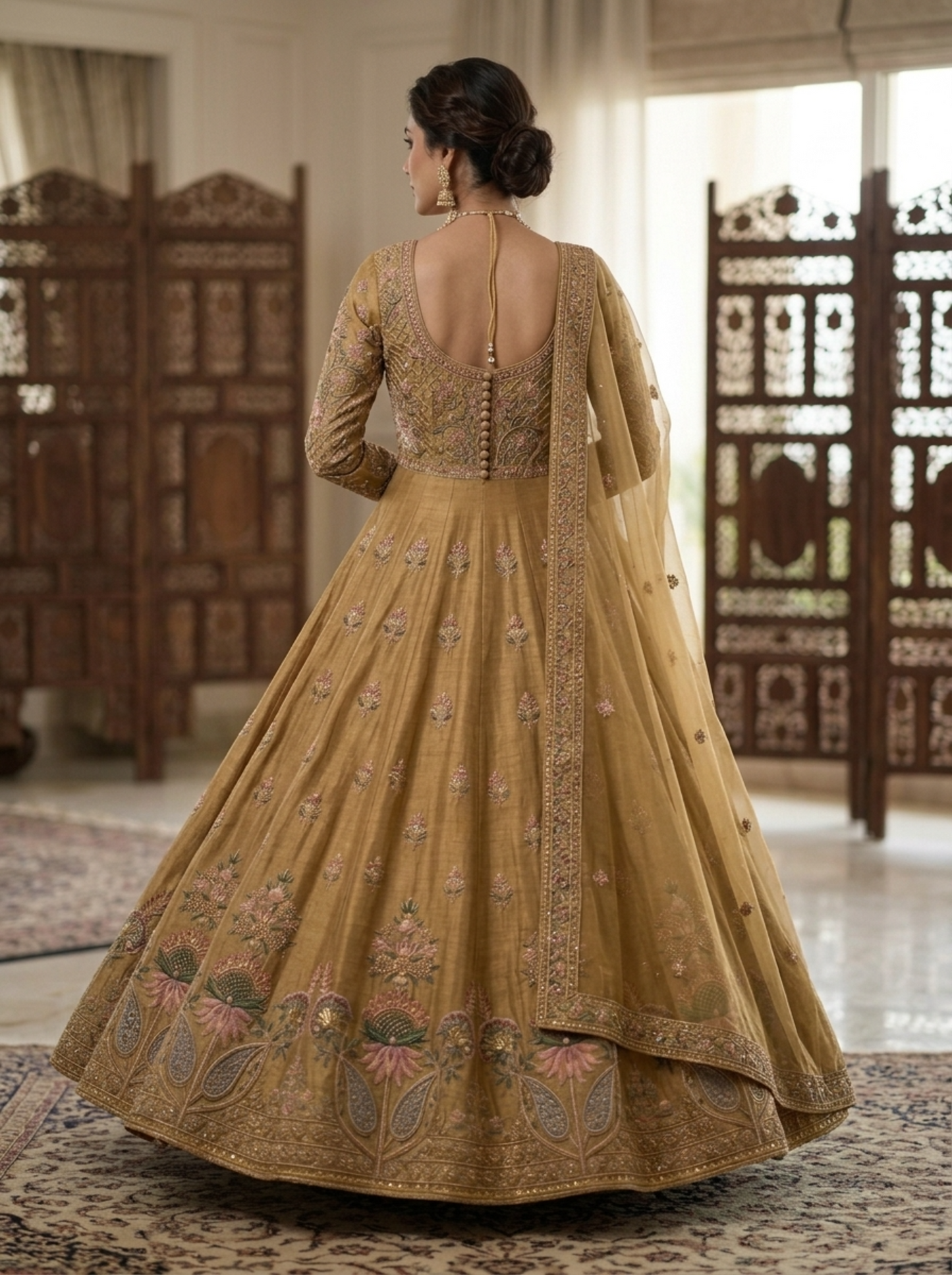 Embroidery Formal Anarkali Set
