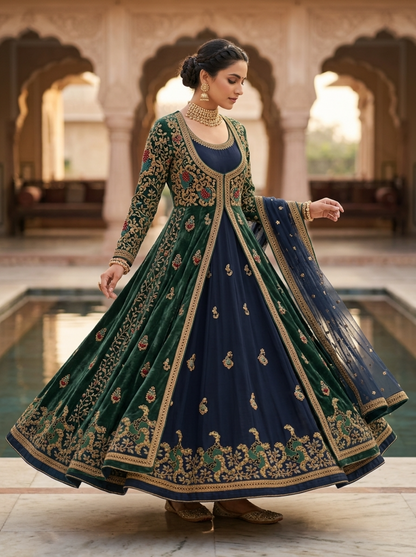 Embroidered Formal Anarkali Set