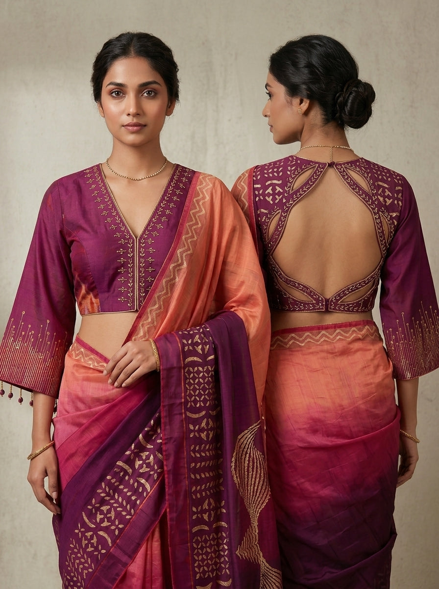 Formal Chanderi Silk Saree