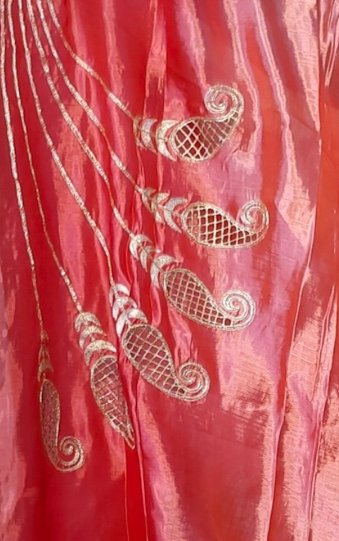 Pure Silk formal Dupatta (VKSDNOV11DUP70) - VISHAL KAPUR