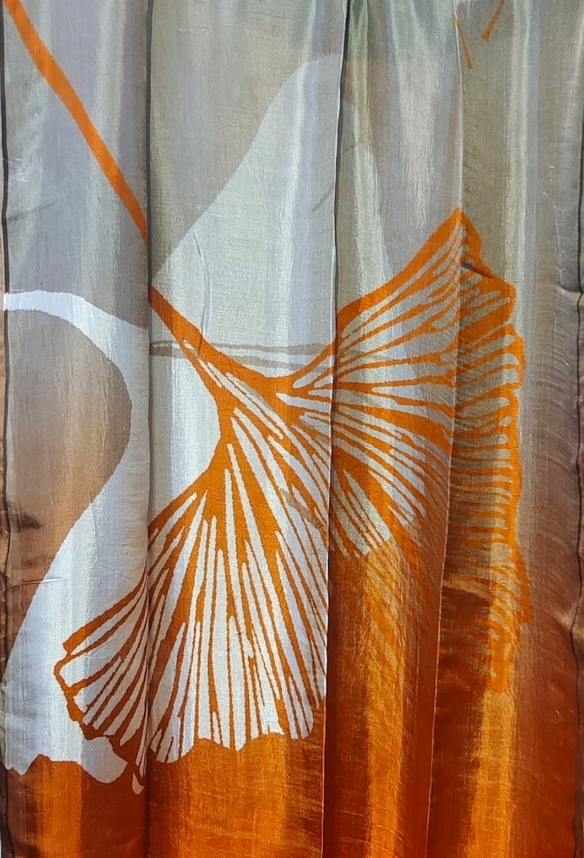 Printed Pure Silk Dupatta (VKSDNOV11DUP50) - VISHAL KAPUR