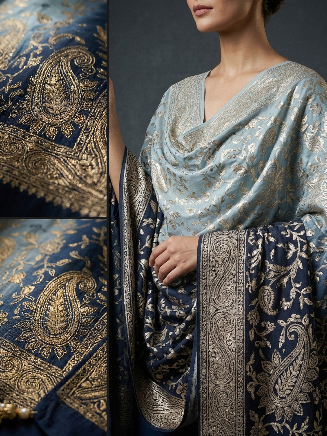 Formal Made to Order Embroidered Dupatta