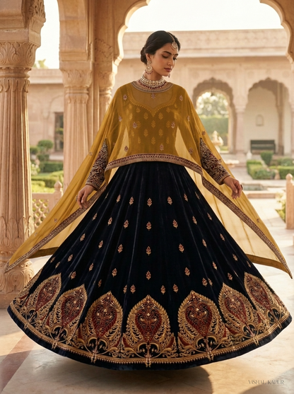 Embroidery Formal Anarkali Set