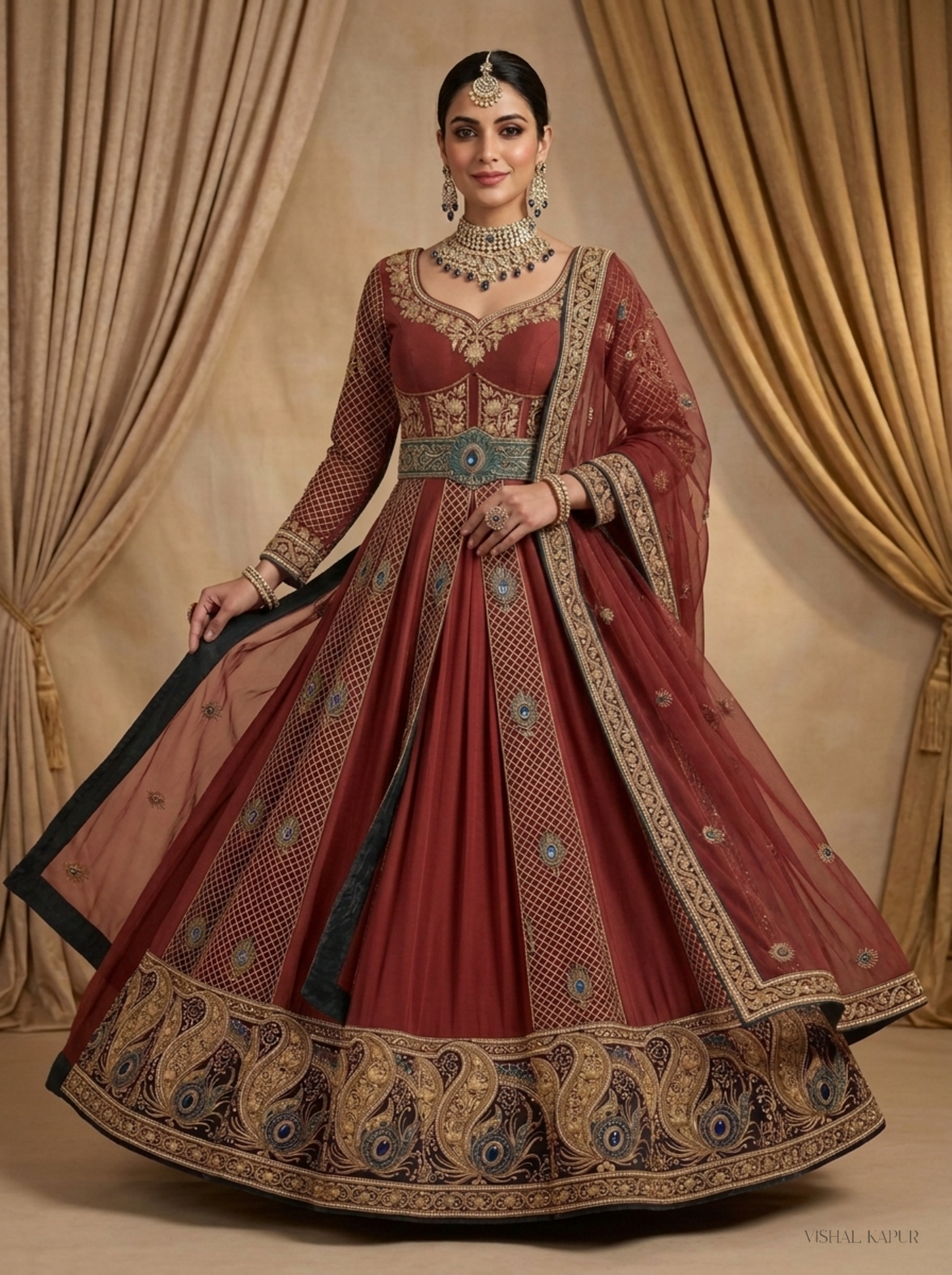 Embroidery Formal Anarkali Set