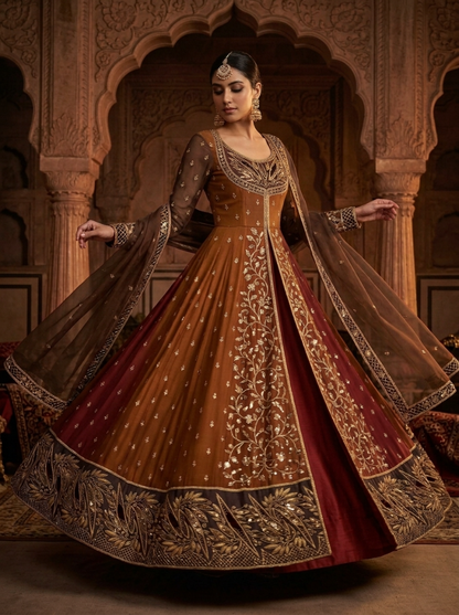 Embroidered Formal Anarkali Set