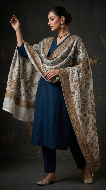 Formal Made to Order Embroidered Dupatta