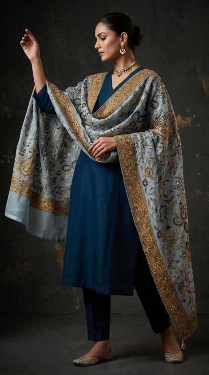 Formal Made to Order Embroidered Dupatta