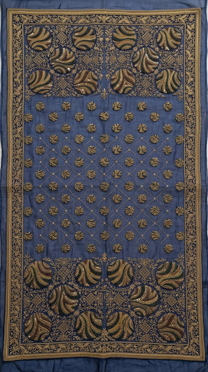 Customised Chanderi Embroidered set