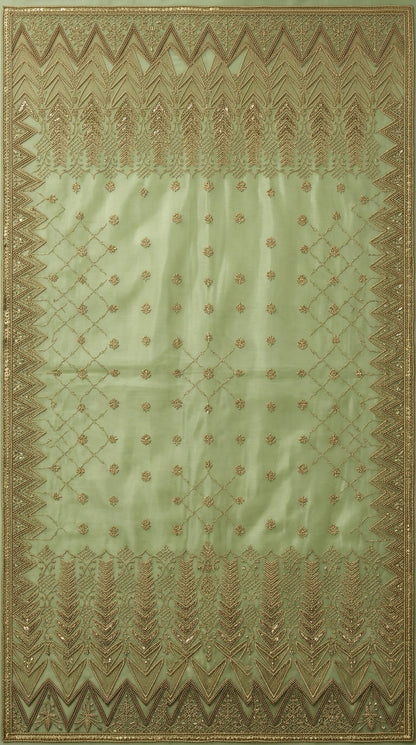 Customised Chanderi Embroidered set