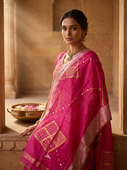 Formal Chanderi  Dupatta