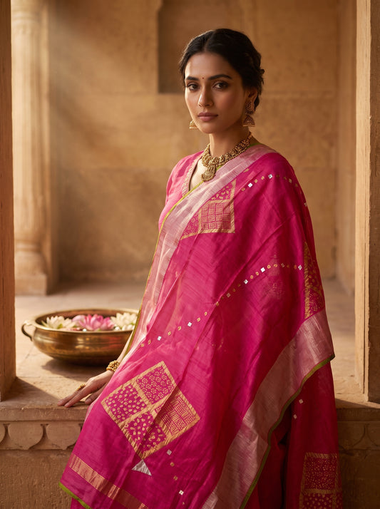 Formal Chanderi  Dupatta