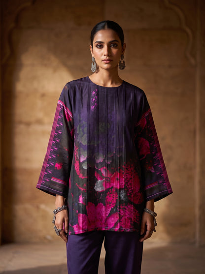 SemiStitched Printed Cotton Modal Tunic