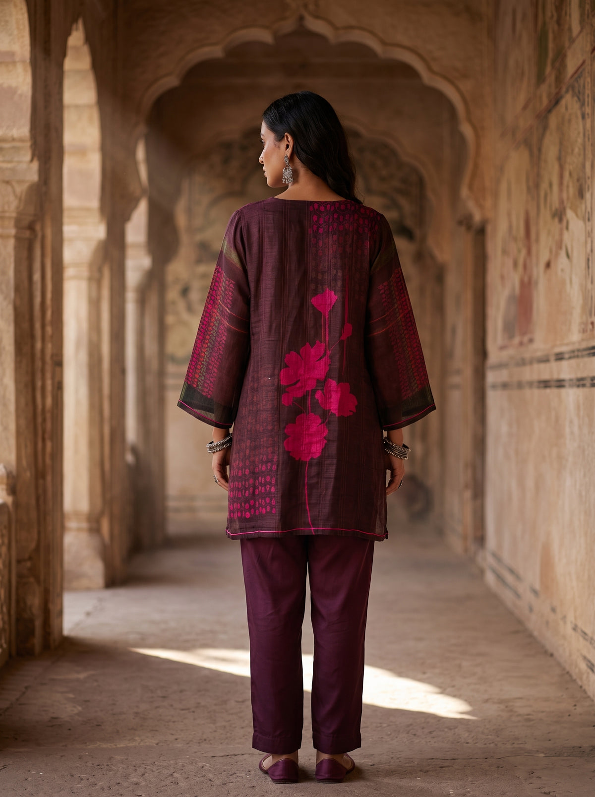 SemiStitched Printed Cotton Modal Tunic