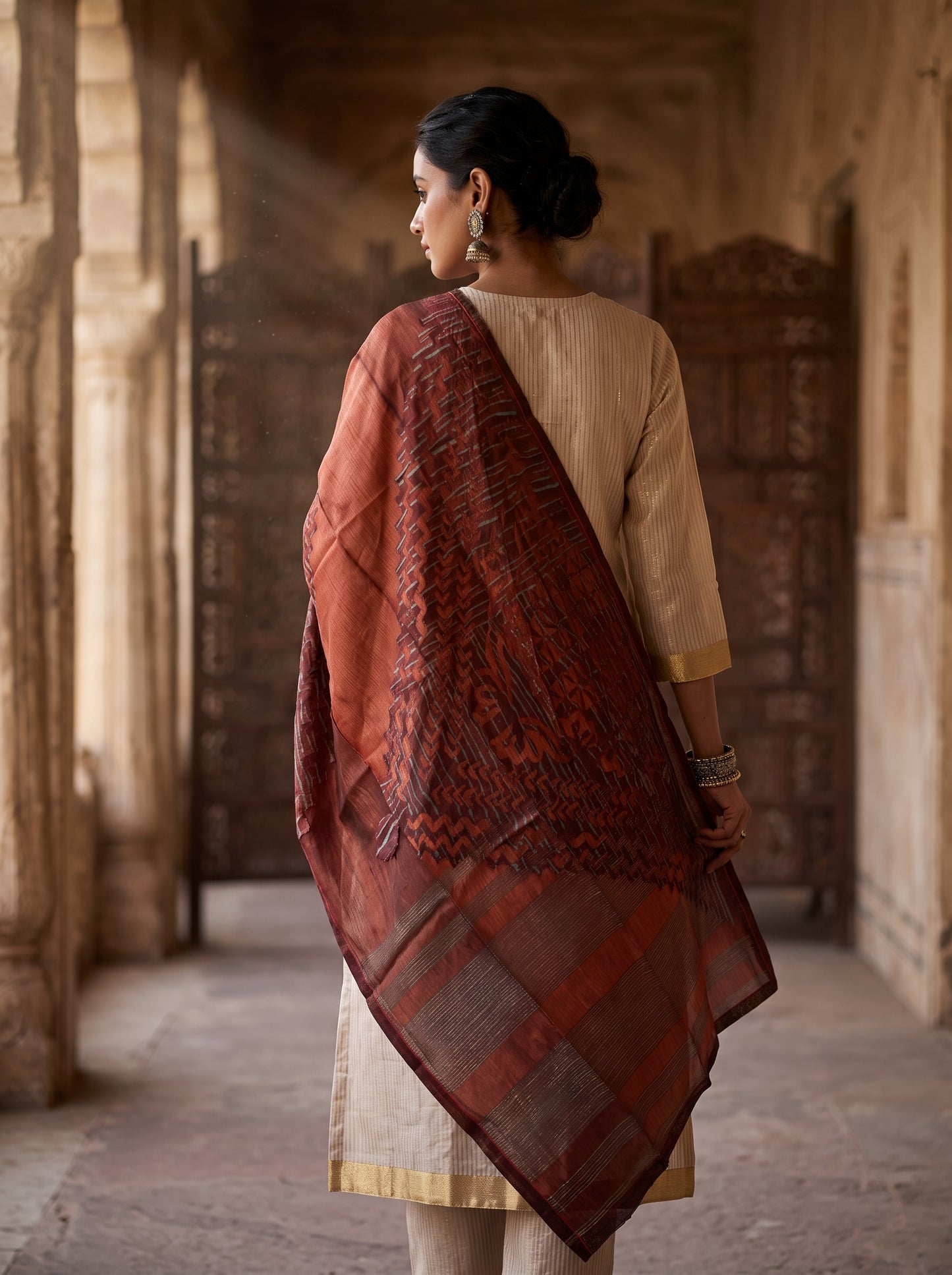 Formal Chanderi  Dupatta