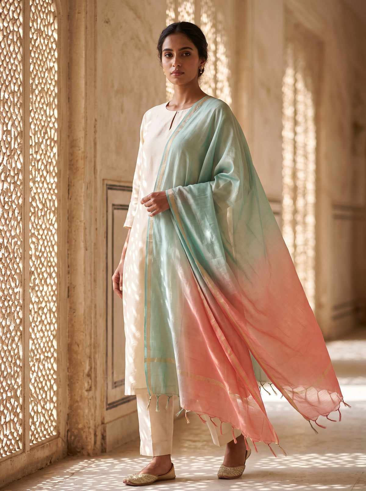 Formal Chanderi  Dupatta