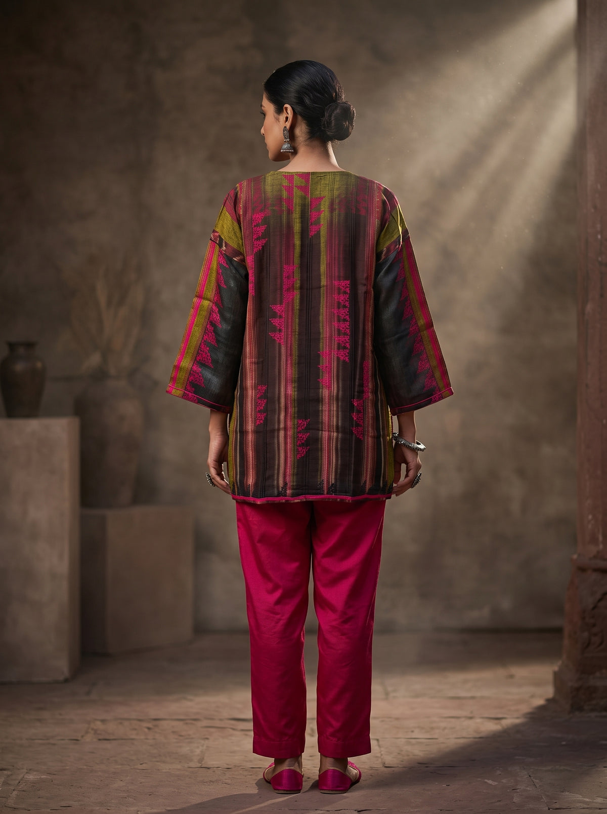 SemiStitched Printed Cotton Modal Tunic